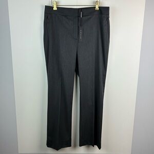 NWT Elie Tahari Women’s Multi Black Leena Straight-Leg Pants Workwear Size 10